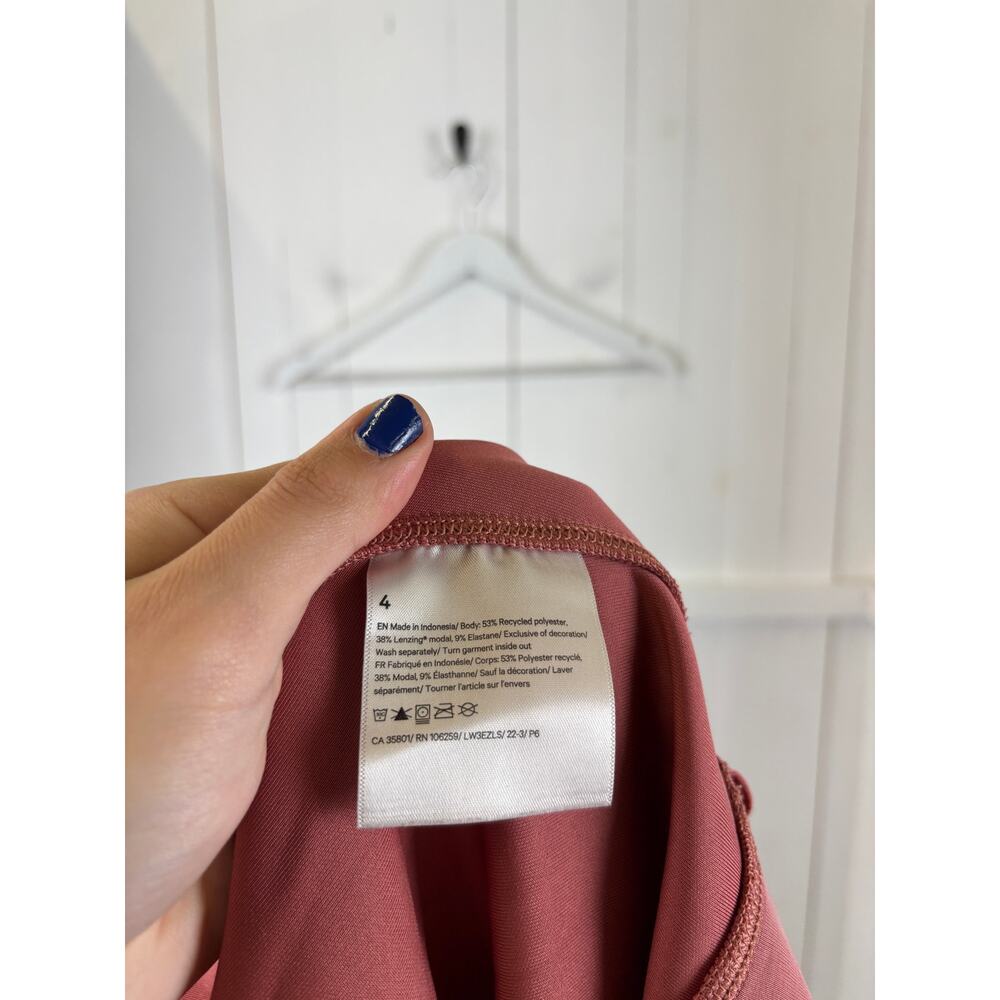 Lululemon Pink Pullover Sweatshirt Size 4 - Picture 2 of 3